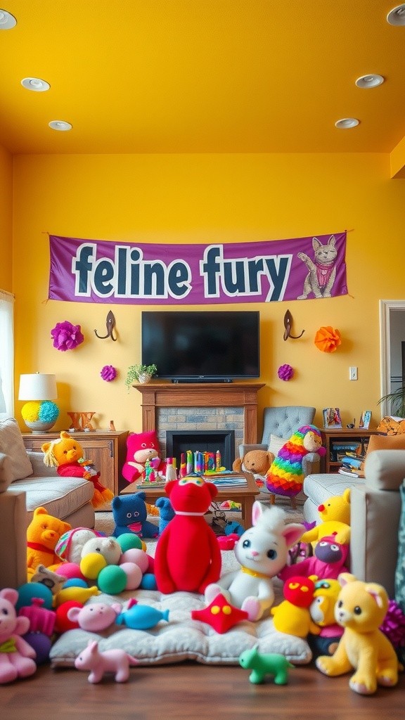 Feline Fury: Kitten Showdown