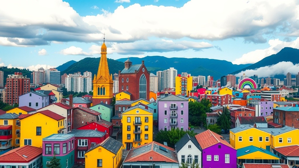 Rainbow City: A Colorful Puzzle Adventure