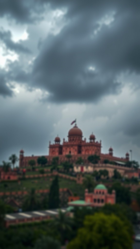 The Tale of the Dark Red Fort