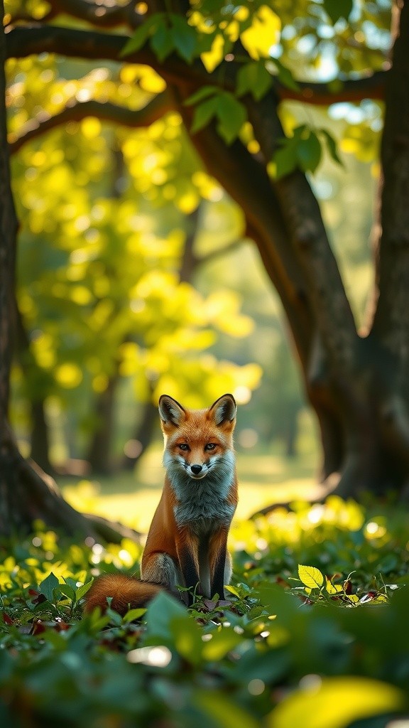 The Clever Fox and the Wise Swan: A Tale of Friendship and Daring