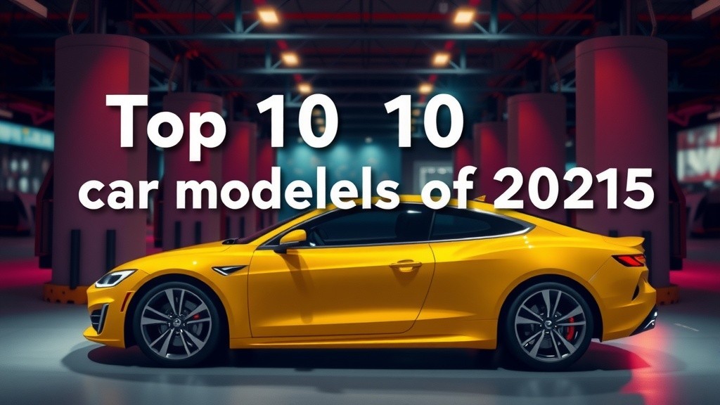 Top 10 Car Models of 2025