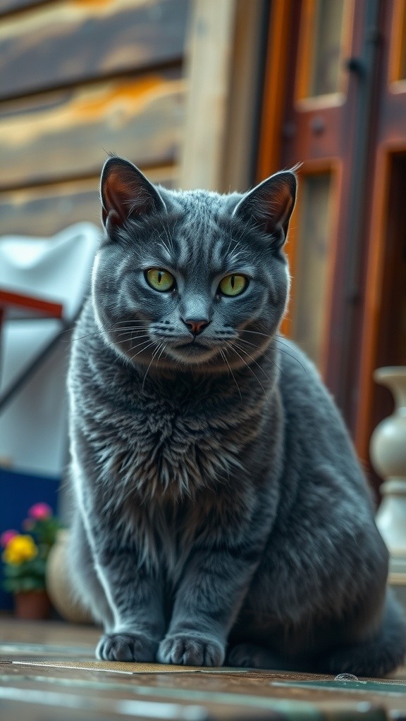 Kucing Setia yang Menunggu