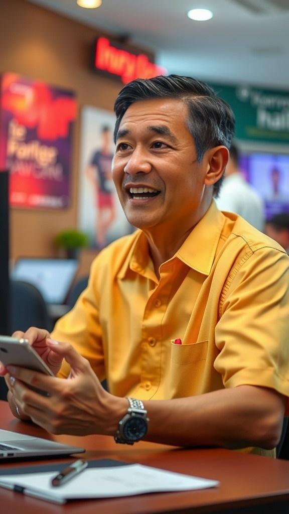 Ayah Baru Belajar WhatsApp: Keceriaan dan Kejutan di Grup Keluarga