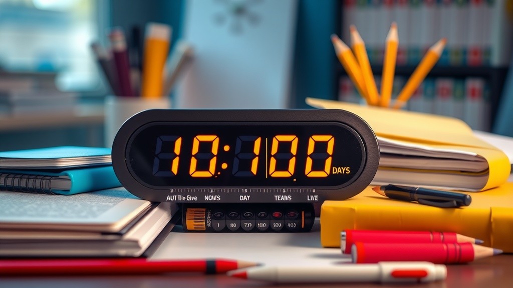 10-Day Study Plan: Final Preparation Strategy for Exams
