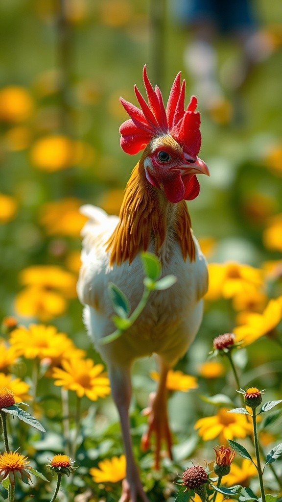 Petualangan Ayam Joni dan Makanan Berbeda