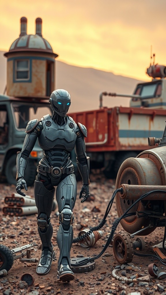 After Humanity: Robots Seeking Purpose