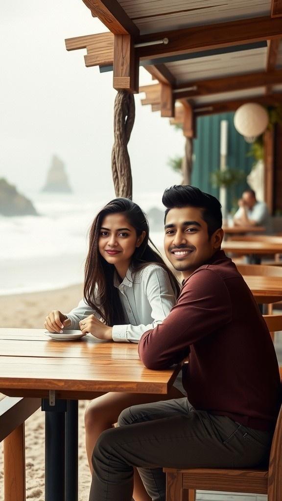 Cinta Pertama di Pinggir Pantai