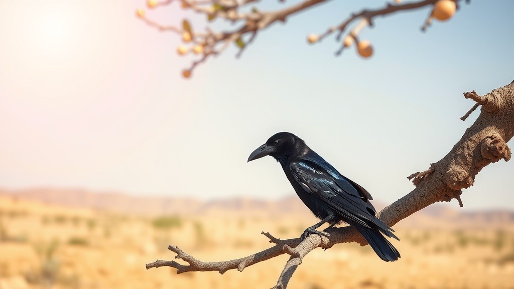 The Thirsty Crow's Clever Solution