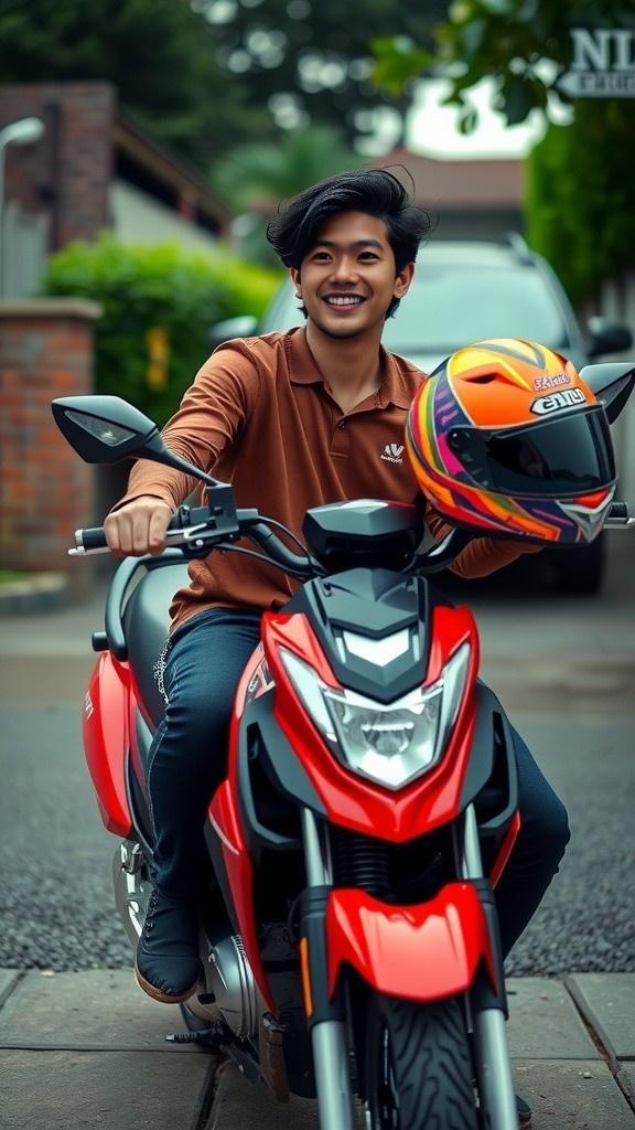 Ajam dan Motor Pertama
