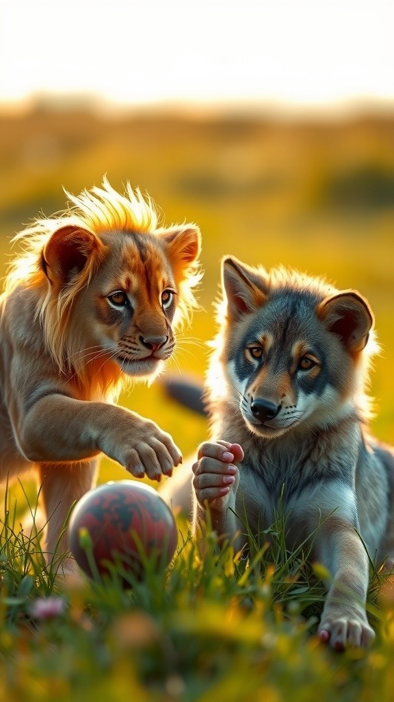 The Little Lion and the Wolf: A Playground Conflict