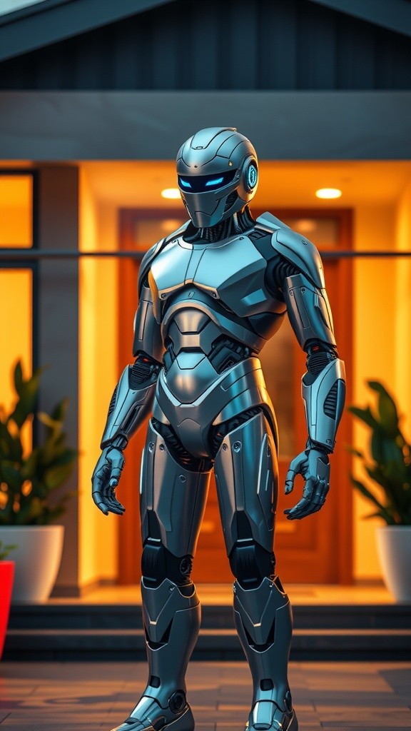 Robot Penjaga vs Kucing Nakal