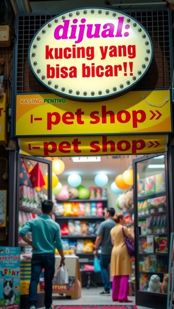 Kucing Bicara yang Ingin Diselamatkan