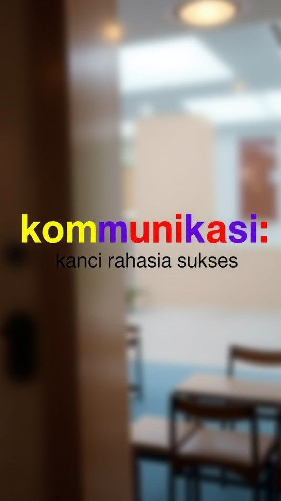 Rahasia Sukses Komunikasi Efektif