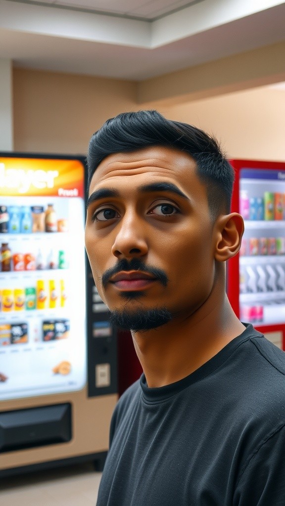 Snack Mishap: New Employee's First Vending Machine Encounter