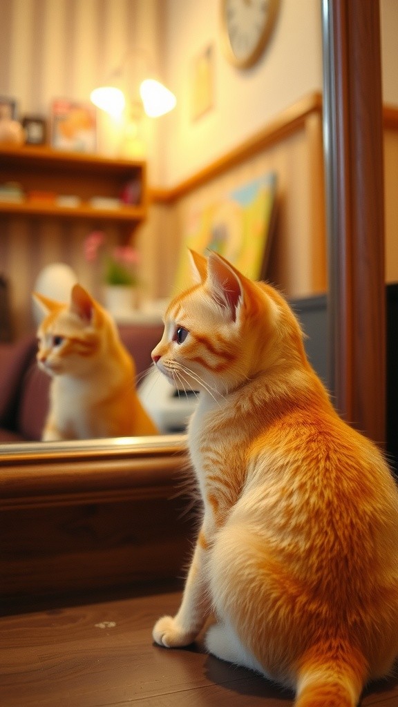 Momo si Kucing dan Cermin Ajaib