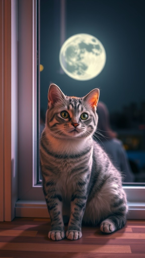 Whiskers' Midnight Adventure