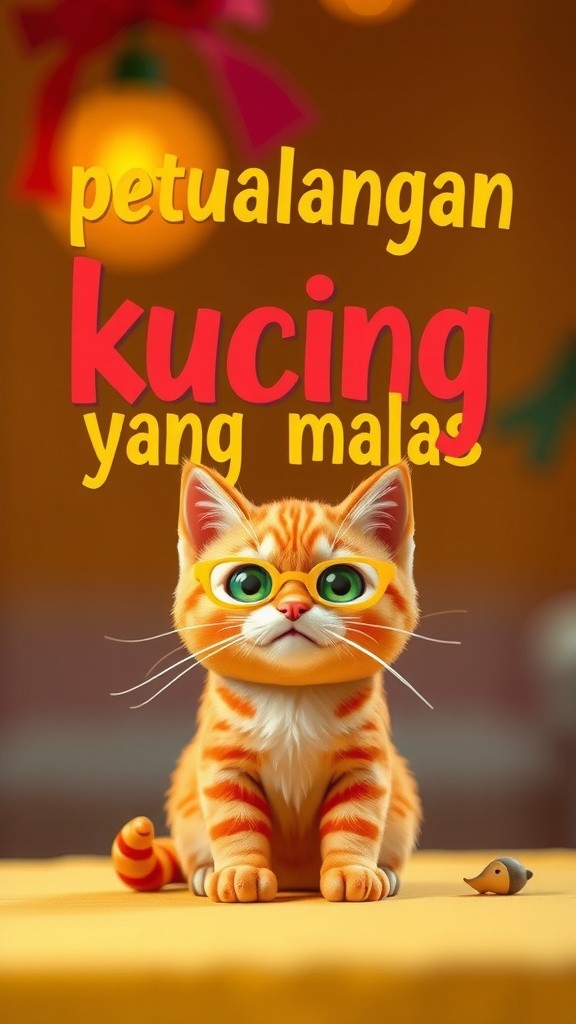 Mochi: Si Kucing Detektif yang Malas