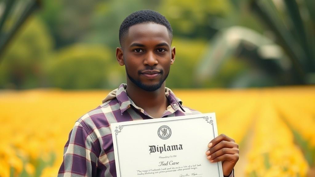 Young Boy Becomes Millionaire Through Yam Farming in Plateau State