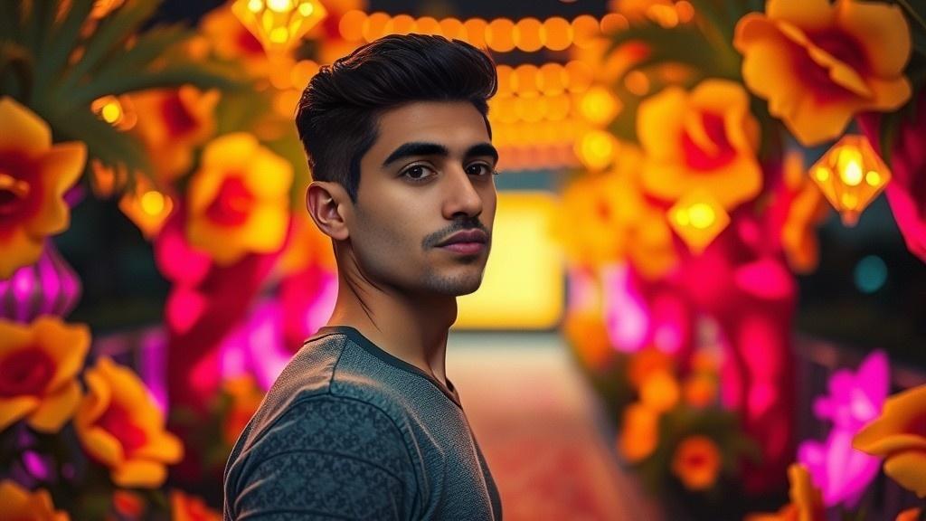 Chasing Dreams in the Glowing Garden