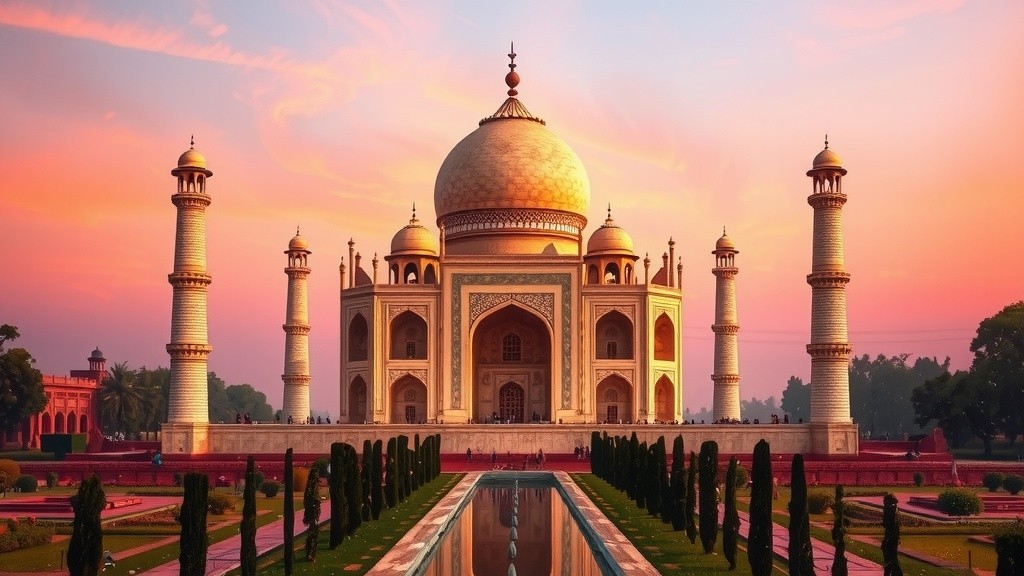 ताजमहल की बारिश