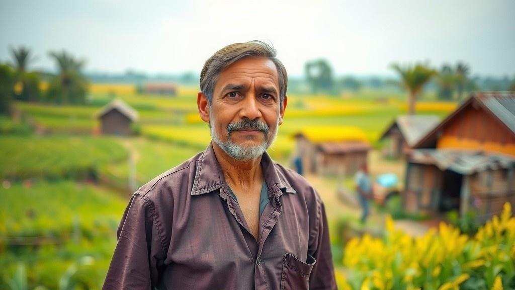 किसान की मेहनत