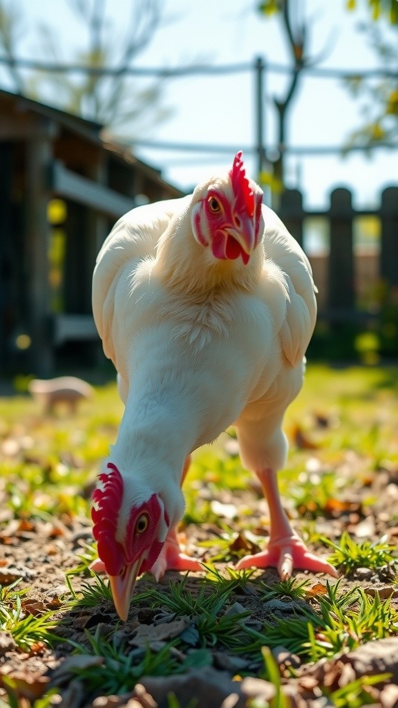 Clara the Brave Hen