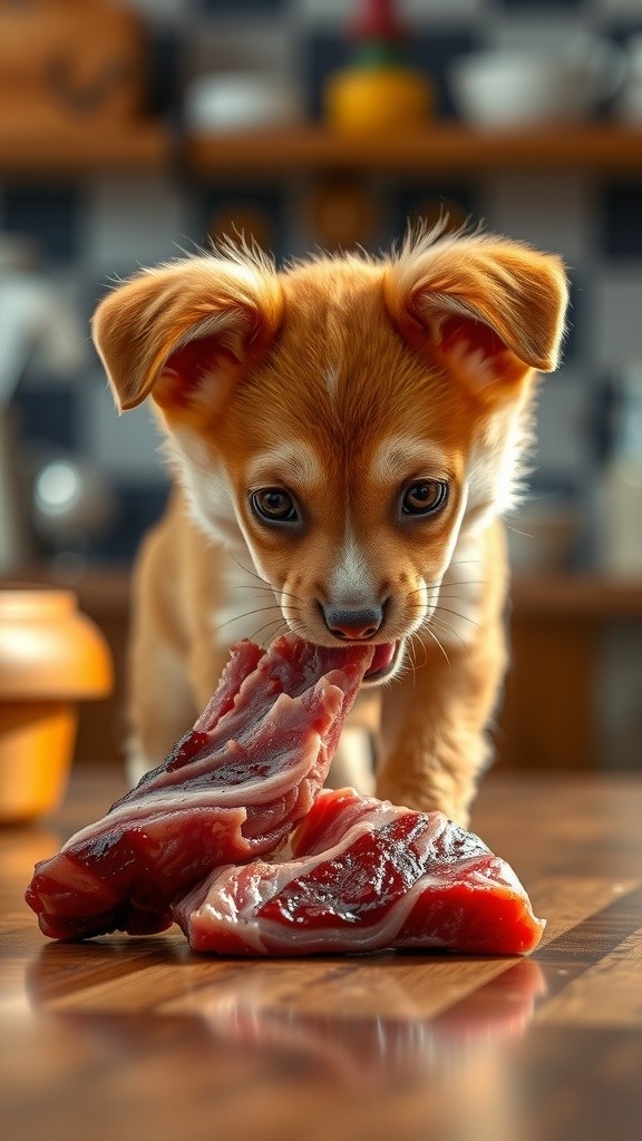 Kehilangan Daging karena Keserakahan Anjing
