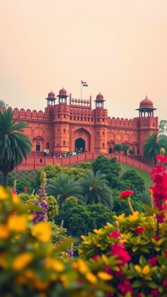 The Secrets of the Red Fort's Walls