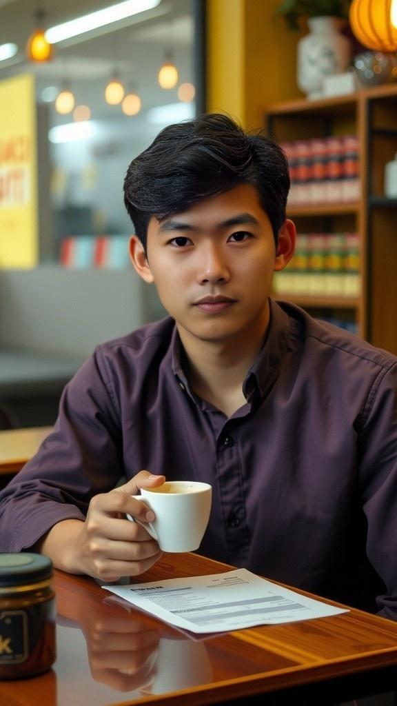 Kertas Misterius di Warung Kopi