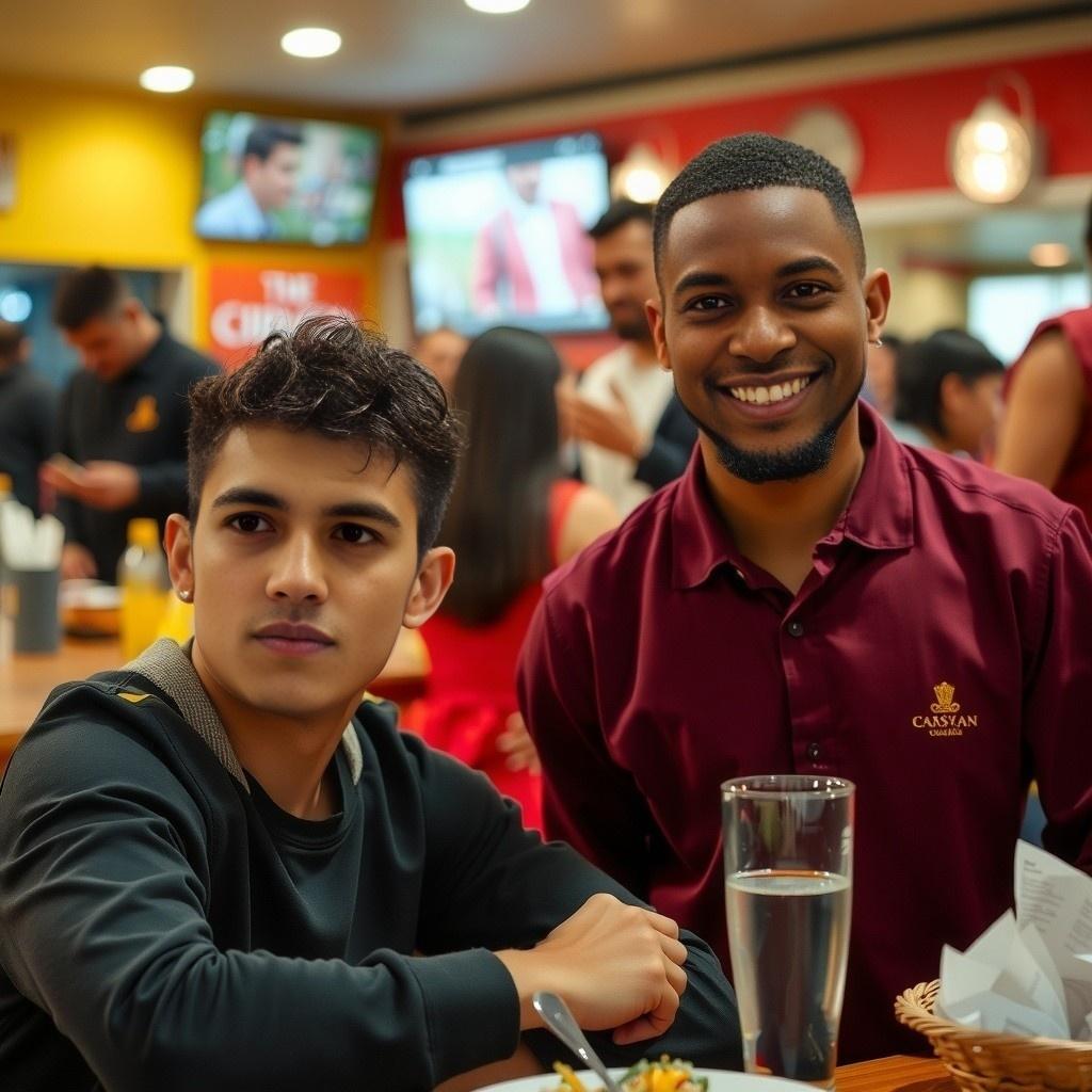 Unexpected Surprise: A Restaurant Encounter