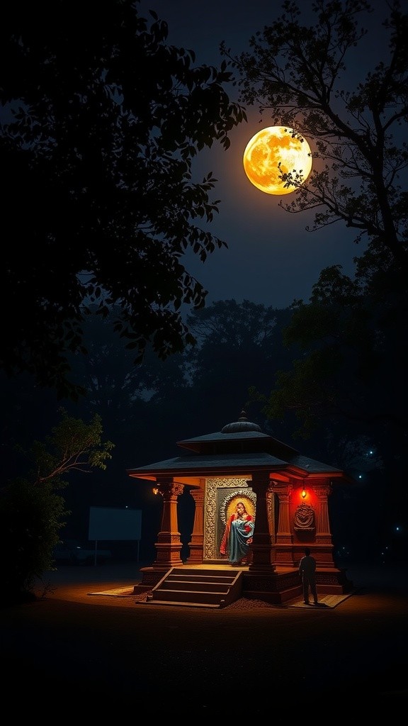 काली माँ की रहस्यमय परछाईं