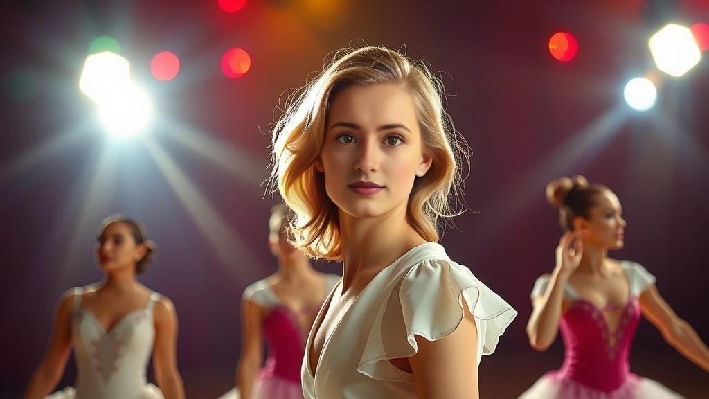 Elegance in Motion: Ballerinas on Stage