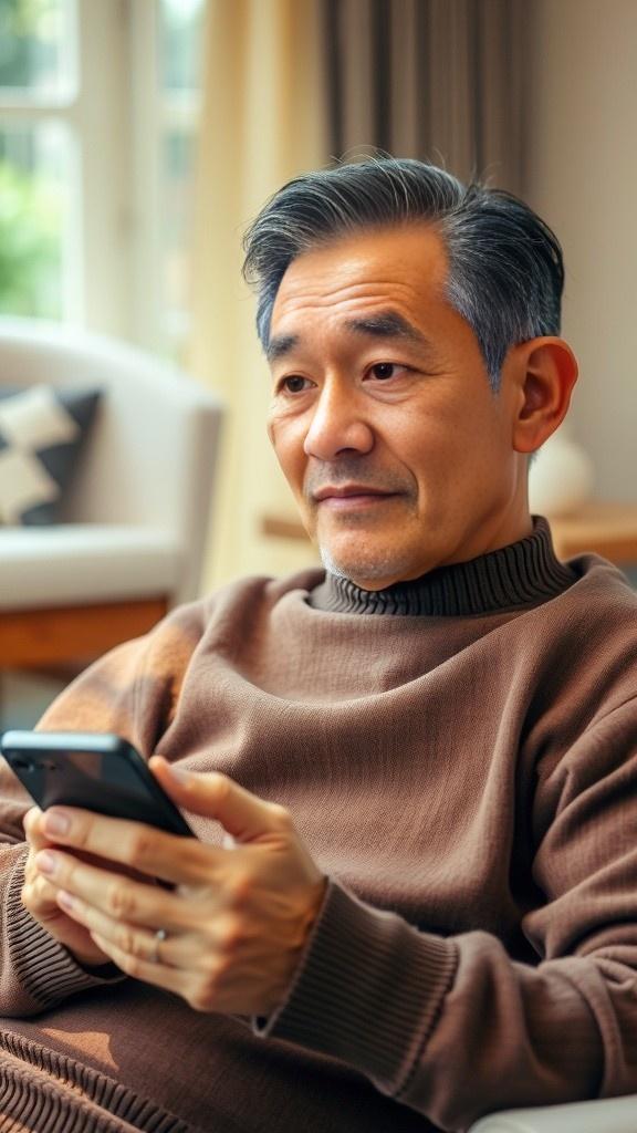 Kakek 80 Tahun Belajar Smartphone dan Kaget Main Game