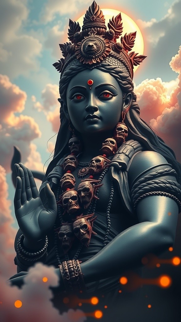 महाकाली: राक्षसों पर विजय की शक्ति
