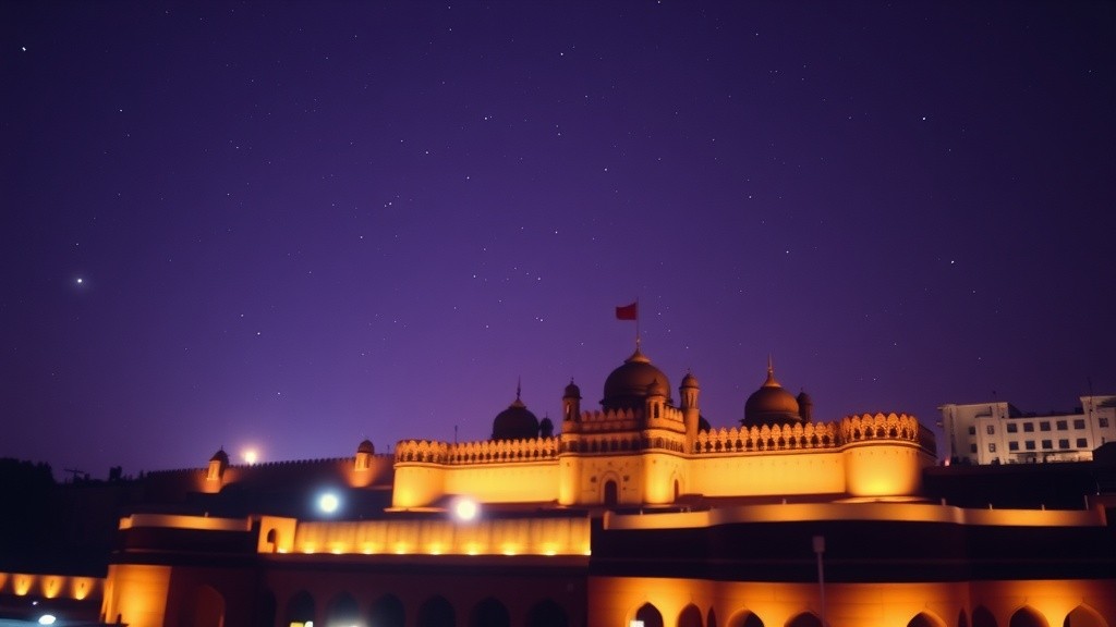 लाल किले की रात