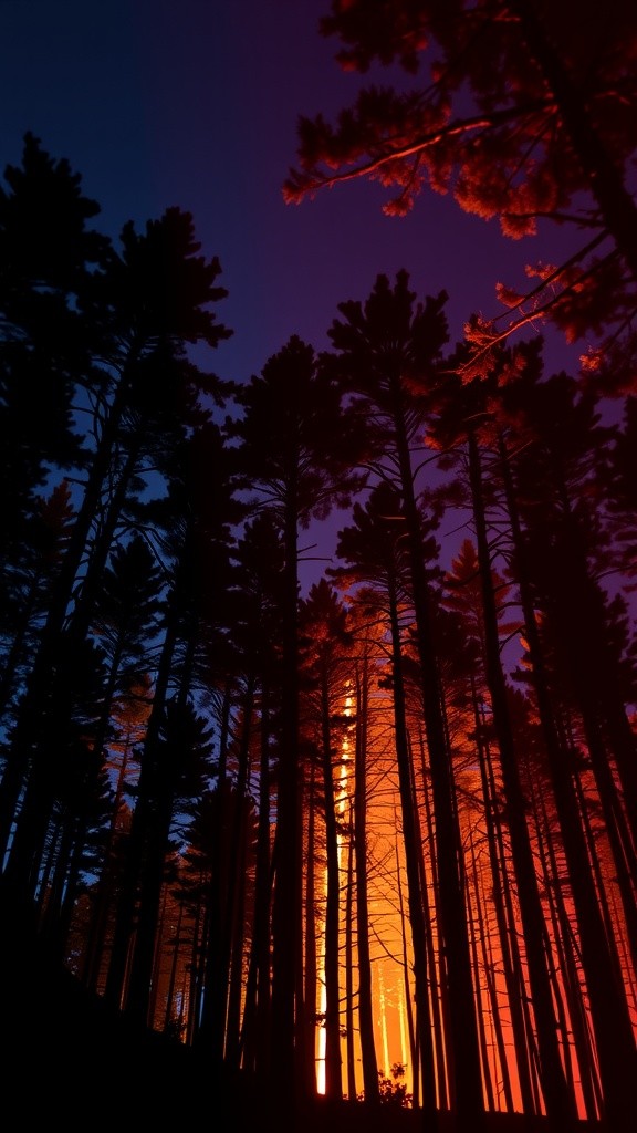I thought I was alone in the woods