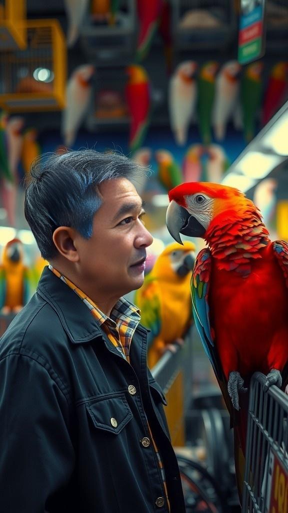 Burung Kakak Tua Multibahasa dan Kemampuan Menghitung