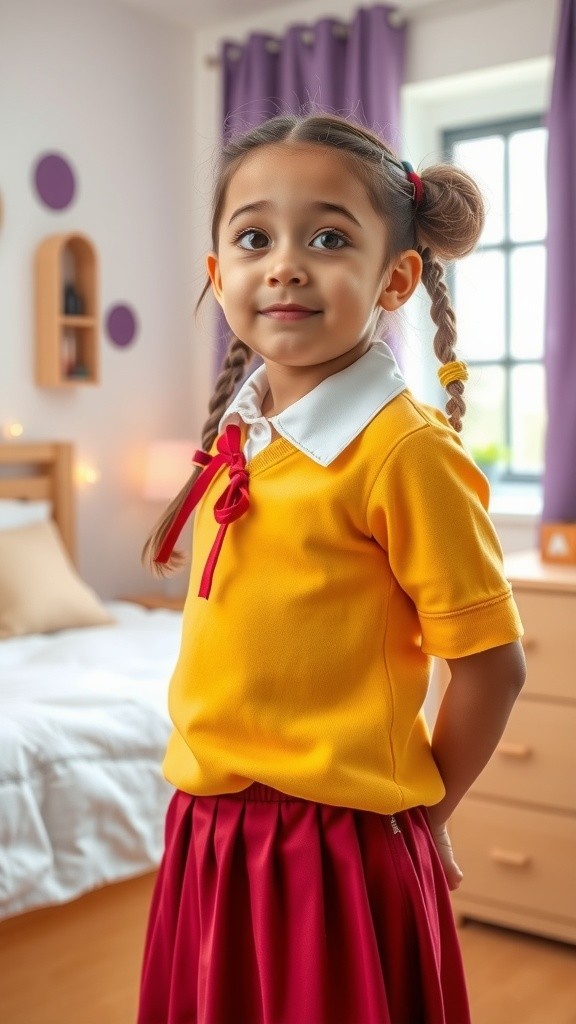 A Day in the Life of a Little Girl at School