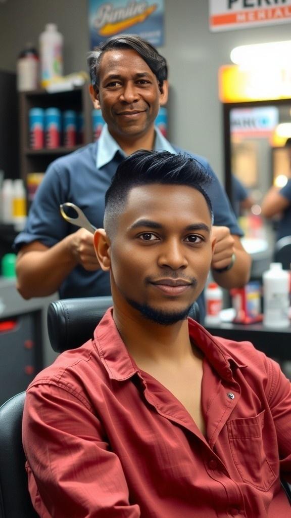 Budi dan Cukur Botak yang Lucu