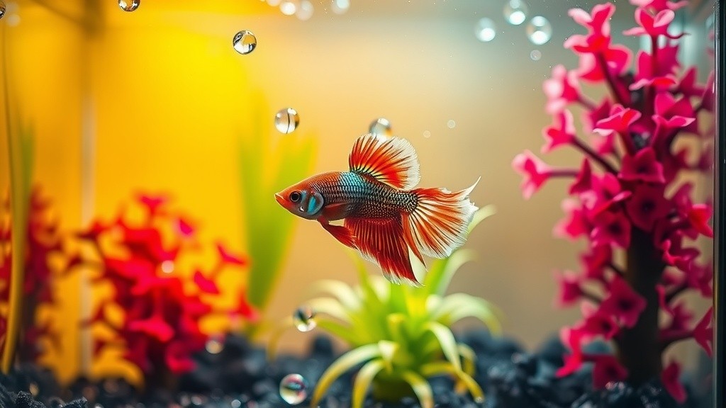 Betta Bliss: A Day in a Fish's Life