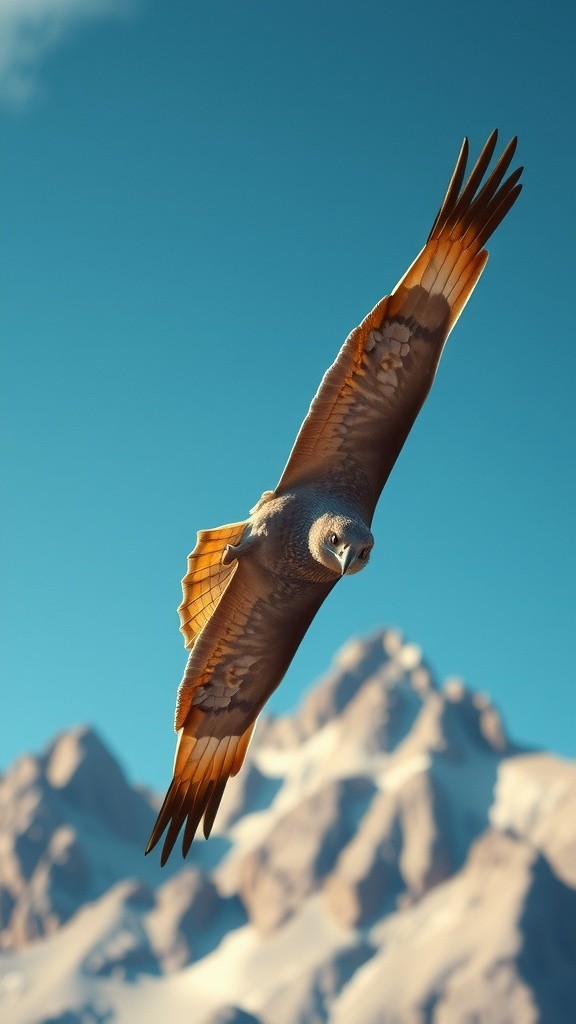 Soaring Through Nature's Majesty