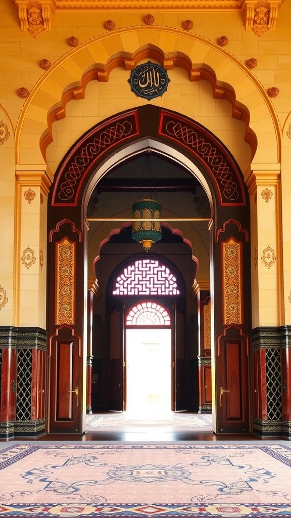 جو المسجد: سكينة وروحانية