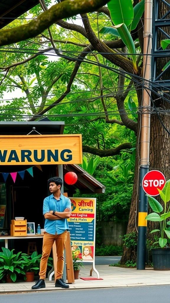 Kembalian Unik di Warung Pak Darto
