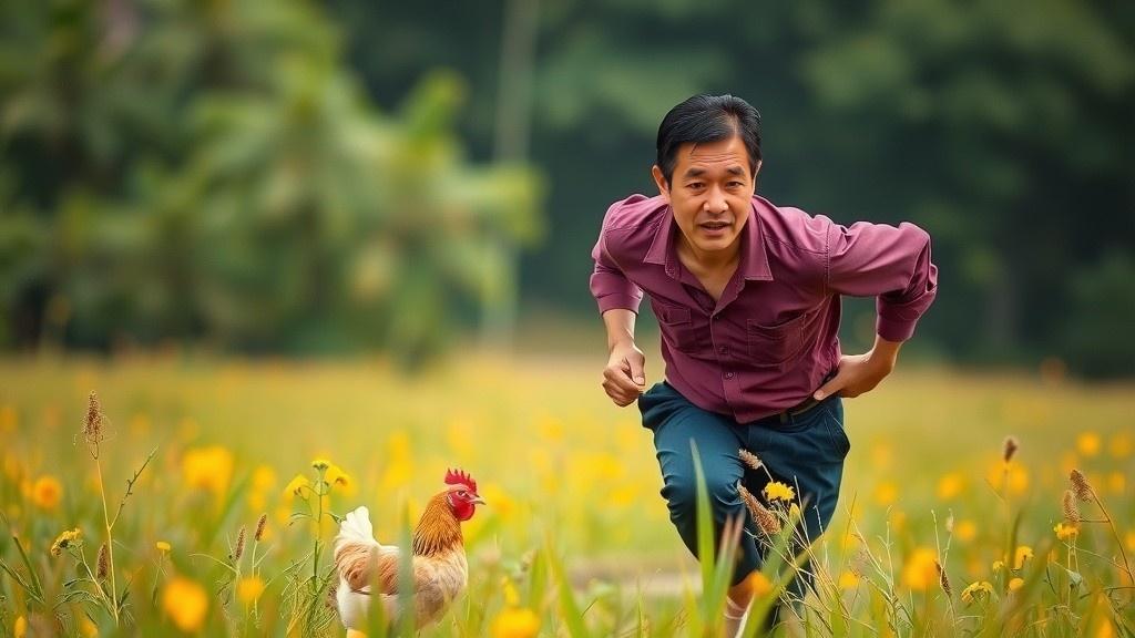 Mr. Tono and the Fast Chicken: An Unforgettable Chase