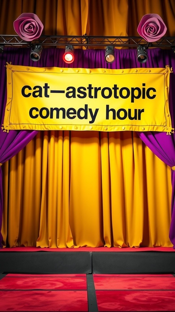Cat-astrophic Comedy Hour