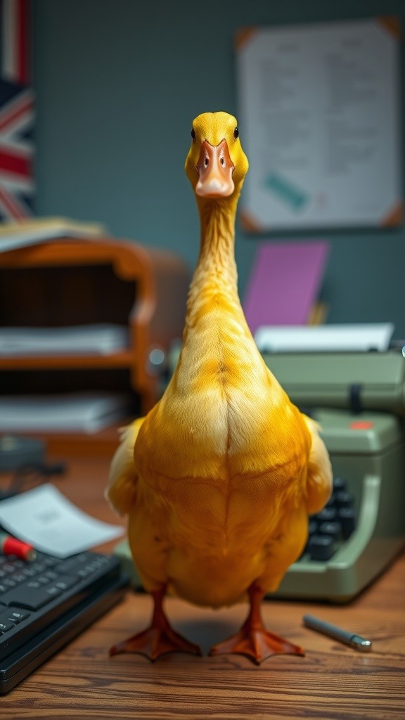 Bebek Penulis: Quack to the Future