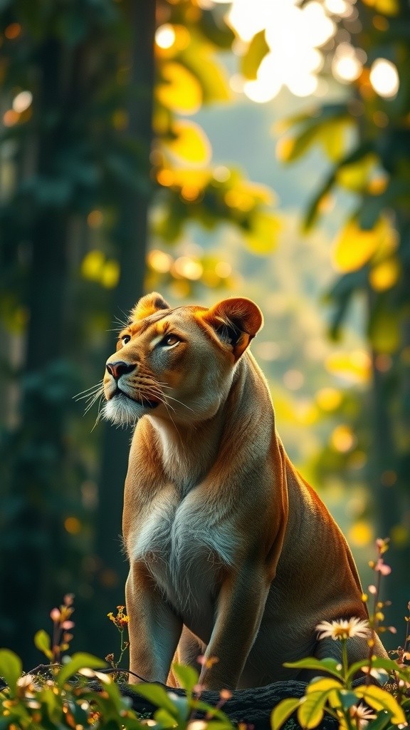 Lioness of the Rainforest