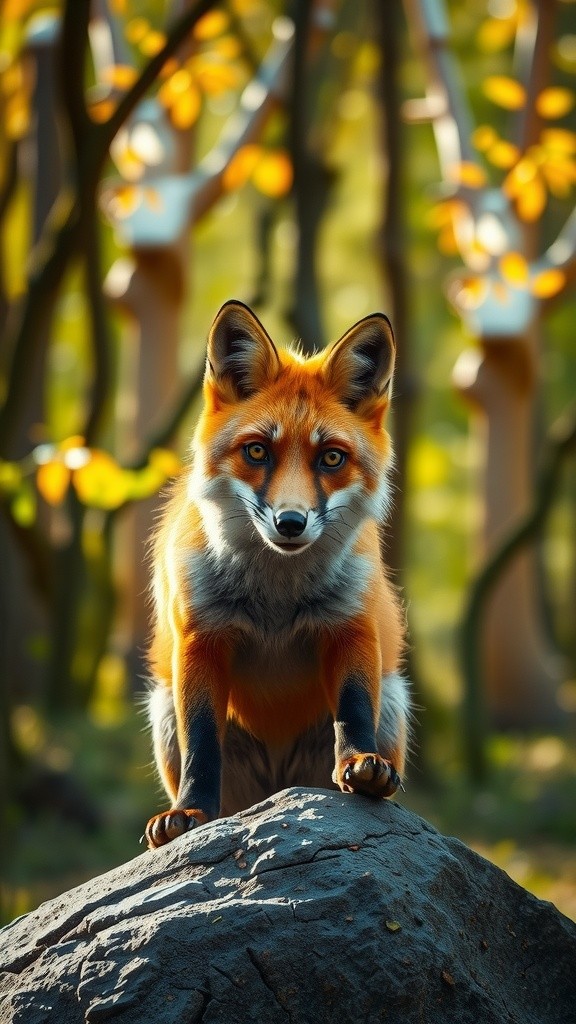 The Clever Fox and the Thirsty Goat