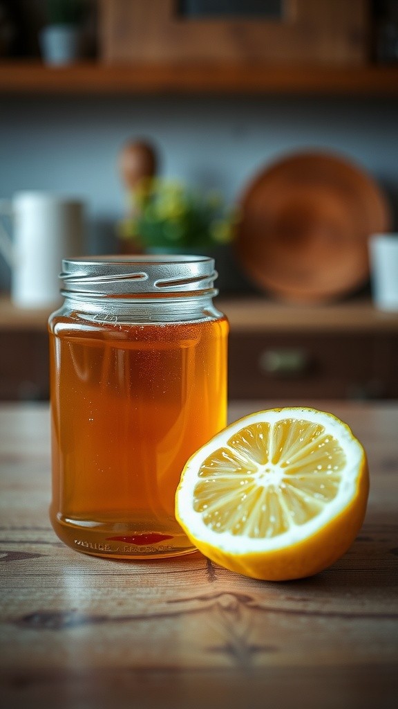Healing Honey Lemon Ginger Drink for Immunity and Wellness