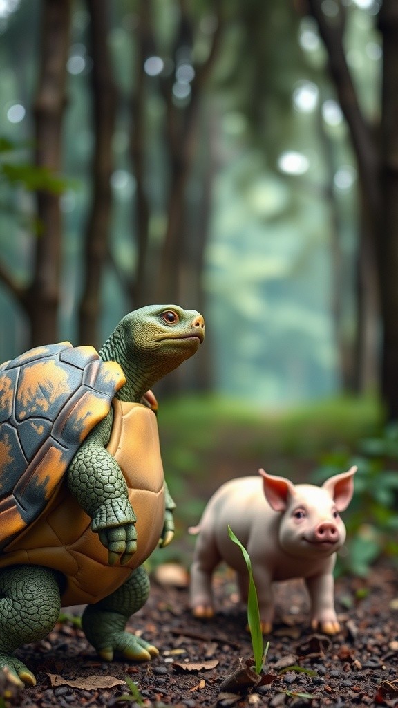 Mr Turtle's Clever Escape